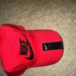 Nike Bright Red Adjustable Cap